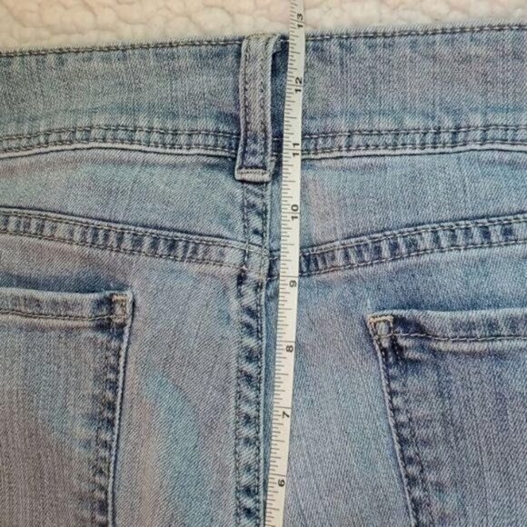 Kut from the Kloth Cameron Embroidered Logo Sz. 10‎ Straight Leg Blue Jeans - Picture 13 of 13